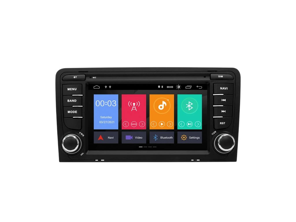 Audi A3 8p Android-multimedija-navigacija-carplay-android auto